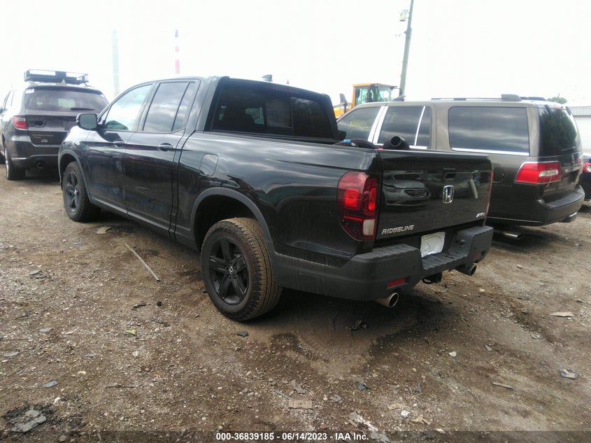 VIN 5FPYK3F85PB019562 2023 HONDA RIDGELINE BLACK EDITION