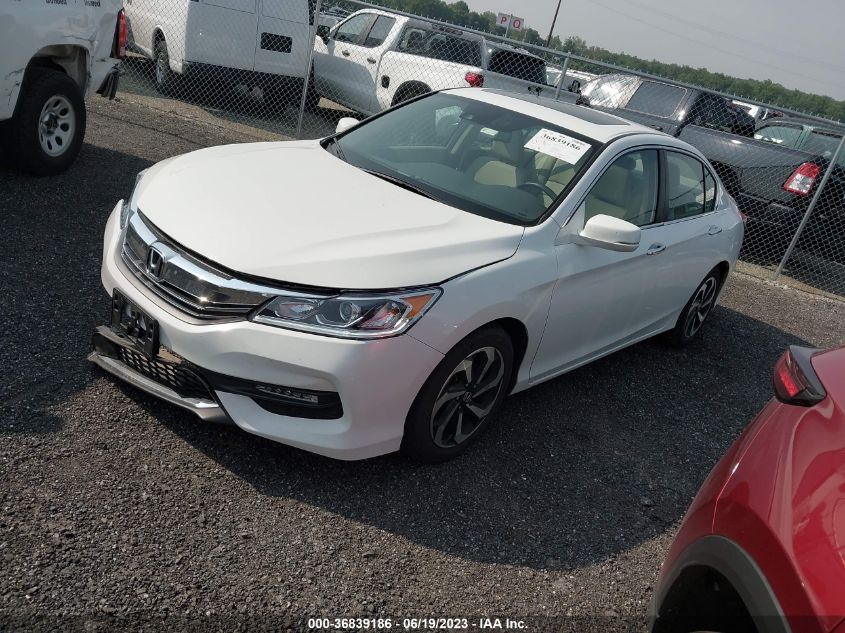 2016 HONDA ACCORD SEDAN EX-L - 1HGCR2F93GA032418