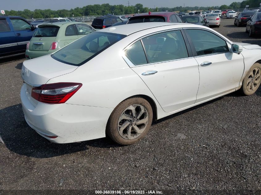 2016 HONDA ACCORD SEDAN EX-L - 1HGCR2F93GA032418
