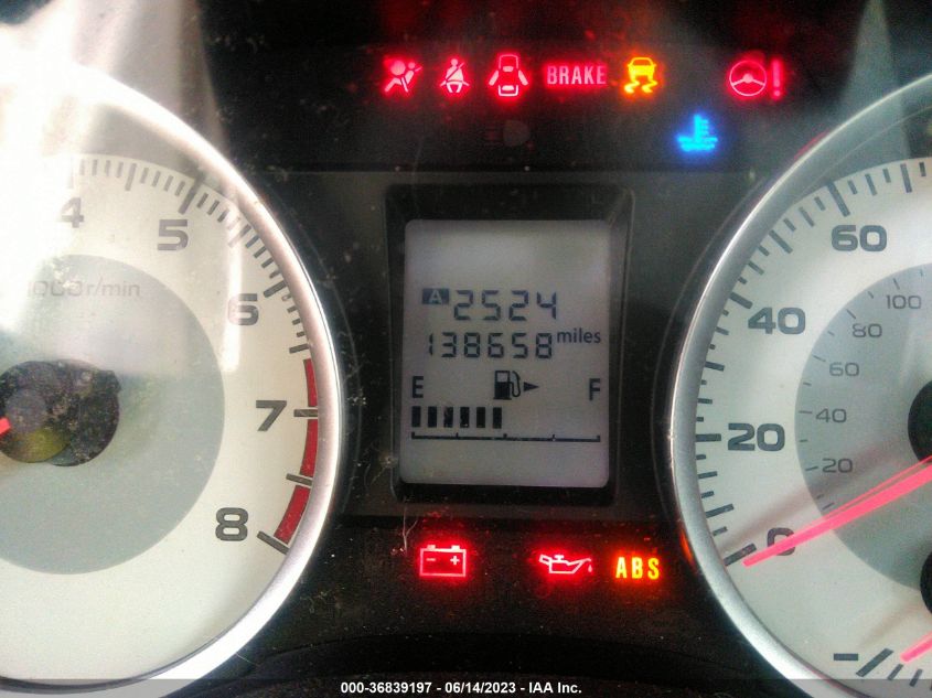 2013 SUBARU IMPREZA SEDAN - JF1GJAA61DG030731
