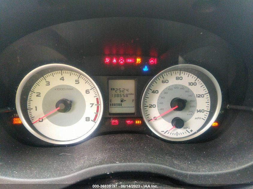 2013 SUBARU IMPREZA SEDAN - JF1GJAA61DG030731