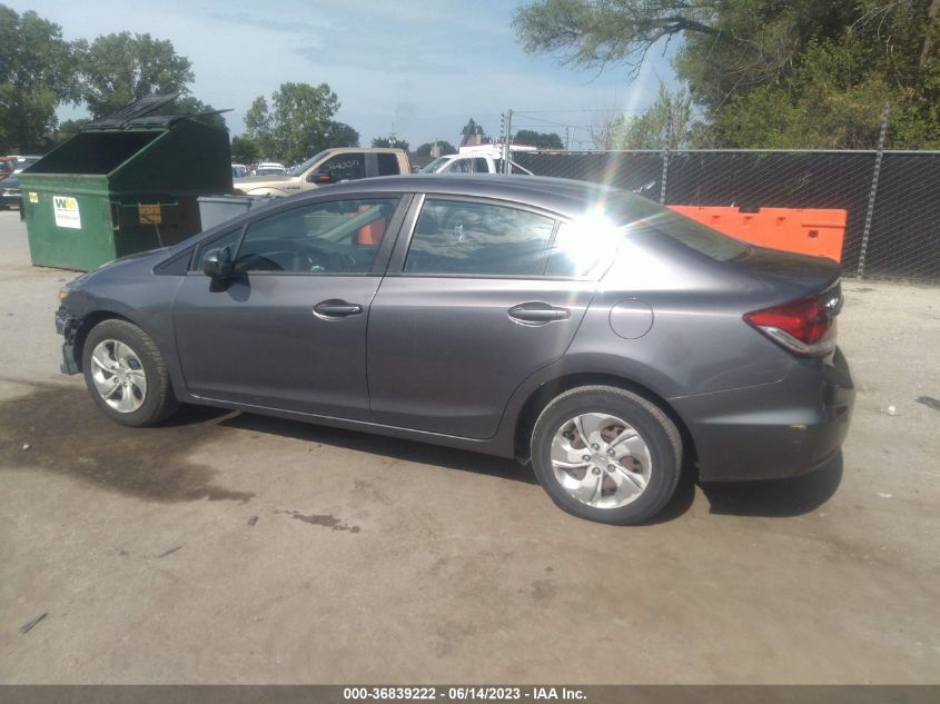 2014 HONDA CIVIC SEDAN LX - 19XFB2F57EE055286