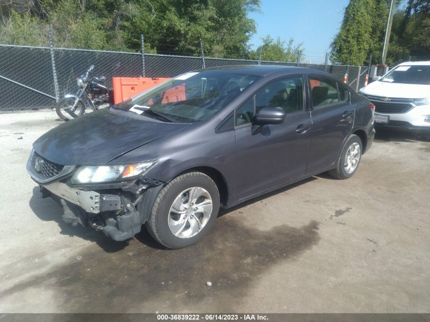 2014 HONDA CIVIC SEDAN LX - 19XFB2F57EE055286