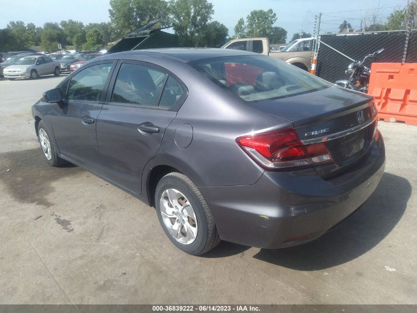 2014 HONDA CIVIC SEDAN LX - 19XFB2F57EE055286