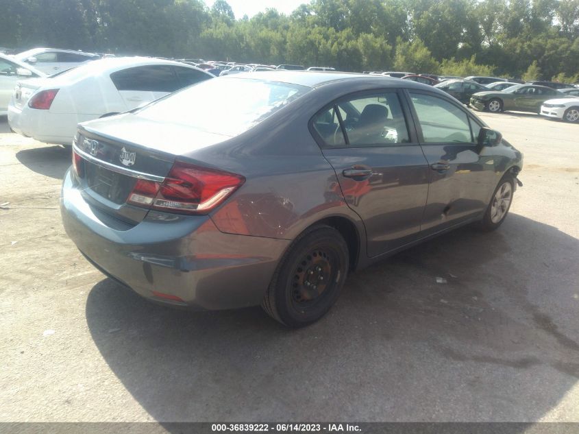 2014 HONDA CIVIC SEDAN LX - 19XFB2F57EE055286