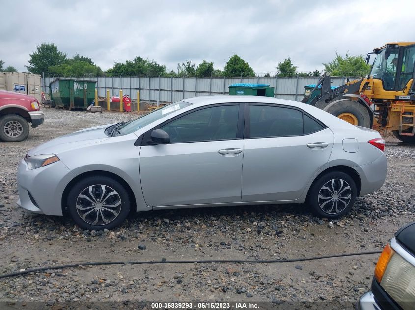 2014 TOYOTA COROLLA L/LE/S/S PLUS/LE PLUS - 2T1BURHE7EC076152
