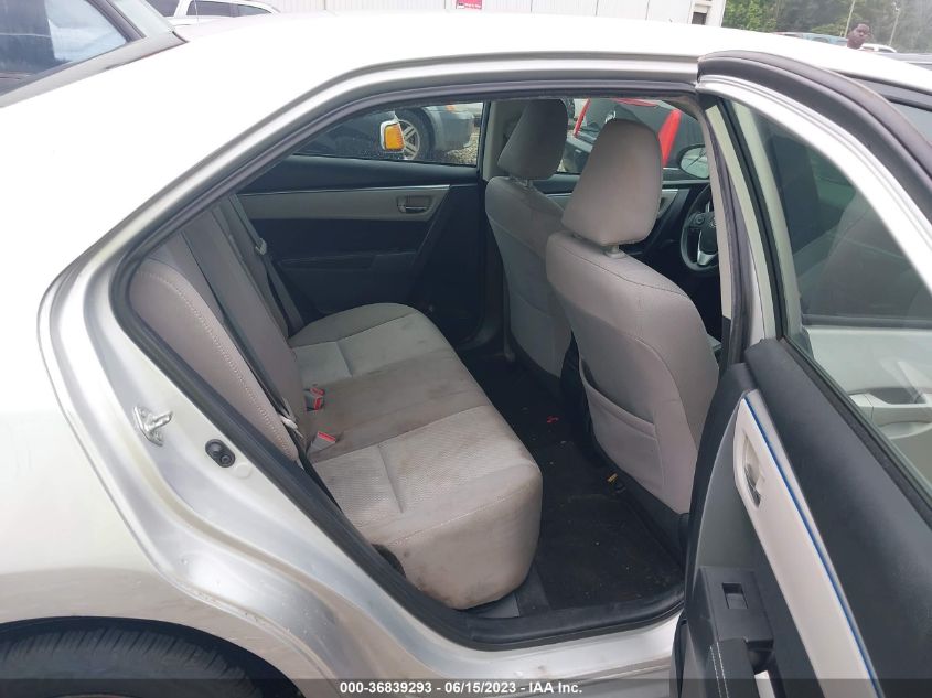 2014 TOYOTA COROLLA L/LE/S/S PLUS/LE PLUS - 2T1BURHE7EC076152