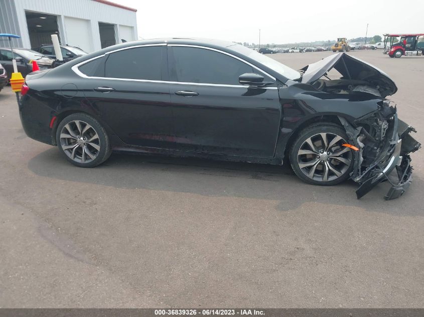 2016 CHRYSLER 200 C - 1C3CCCEG7GN105521