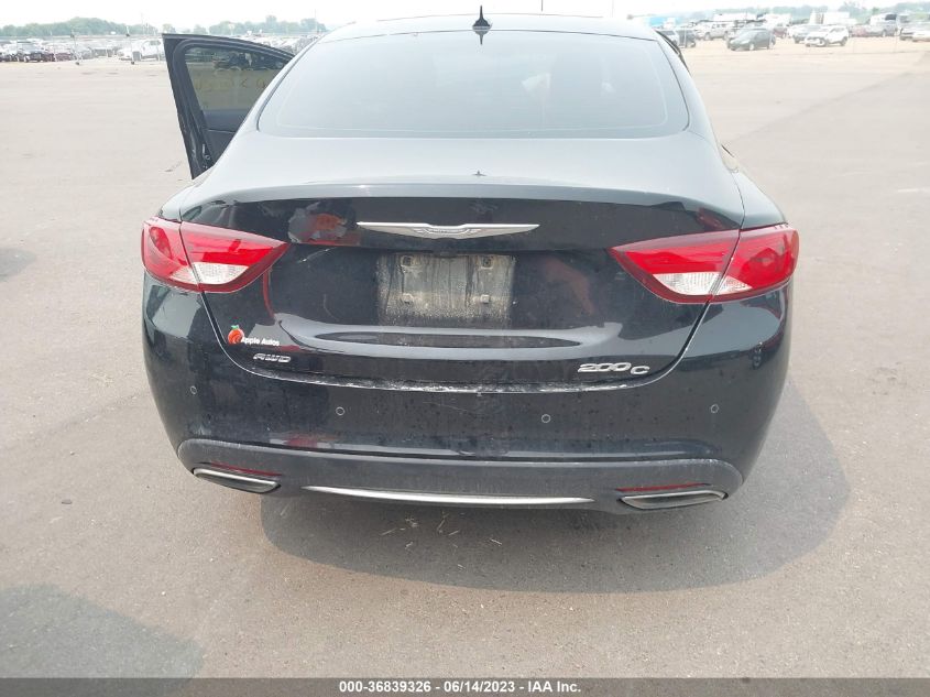 2016 CHRYSLER 200 C - 1C3CCCEG7GN105521