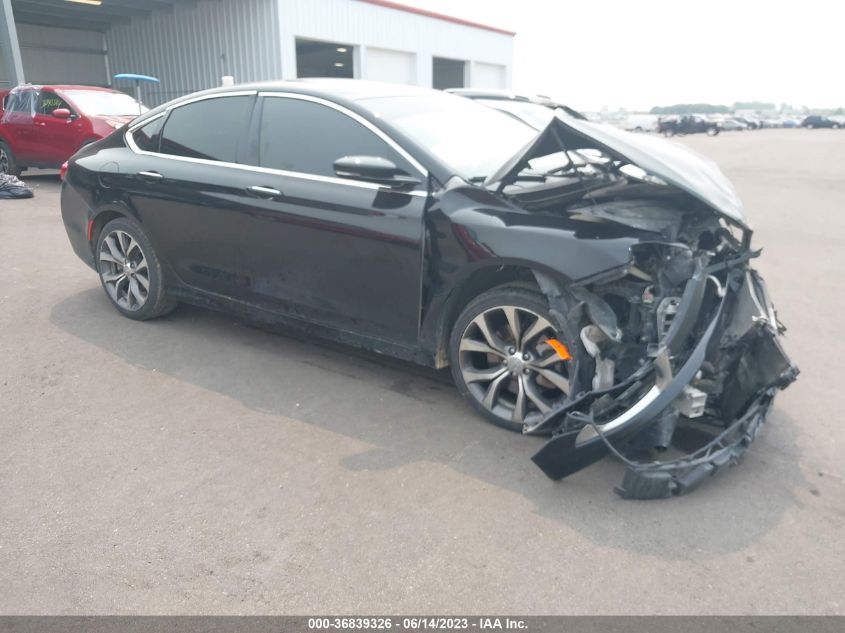 2016 CHRYSLER 200 C - 1C3CCCEG7GN105521