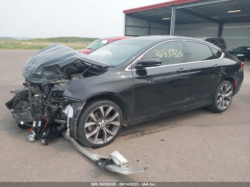 2016 CHRYSLER 200 C - 1C3CCCEG7GN105521