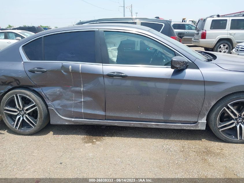 2017 HONDA ACCORD SEDAN SPORT SE - 1HGCR2F18HA247580