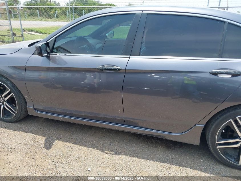 2017 HONDA ACCORD SEDAN SPORT SE - 1HGCR2F18HA247580