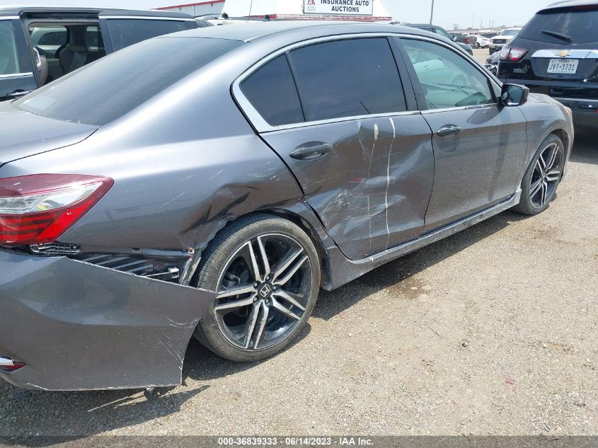 2017 HONDA ACCORD SEDAN SPORT SE - 1HGCR2F18HA247580