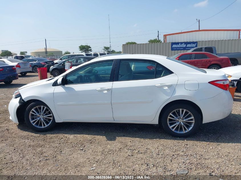 2014 TOYOTA COROLLA L/LE/S/S PLUS/LE PLUS - 5YFBURHE0EP036740