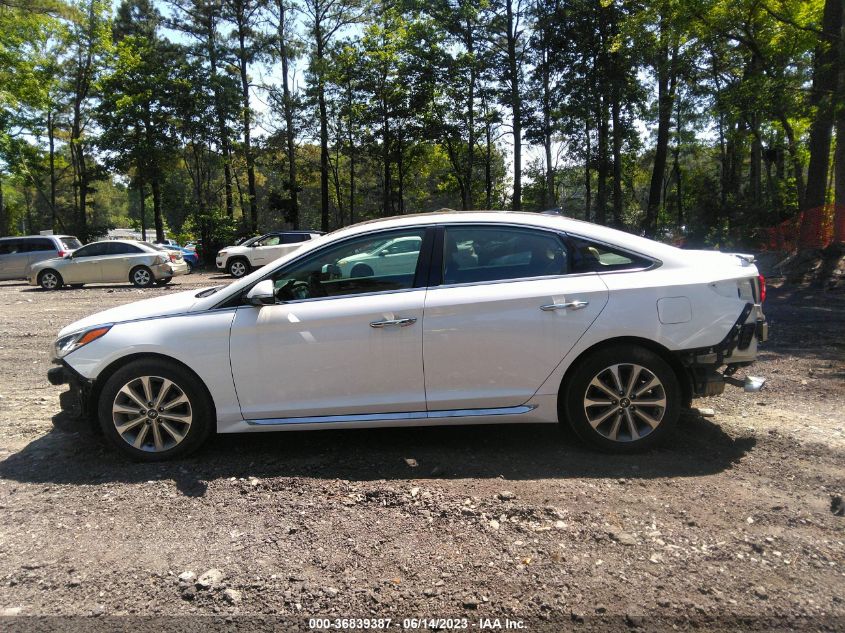 2016 HYUNDAI SONATA 2.4L LIMITED - 5NPE34AF5GH342144