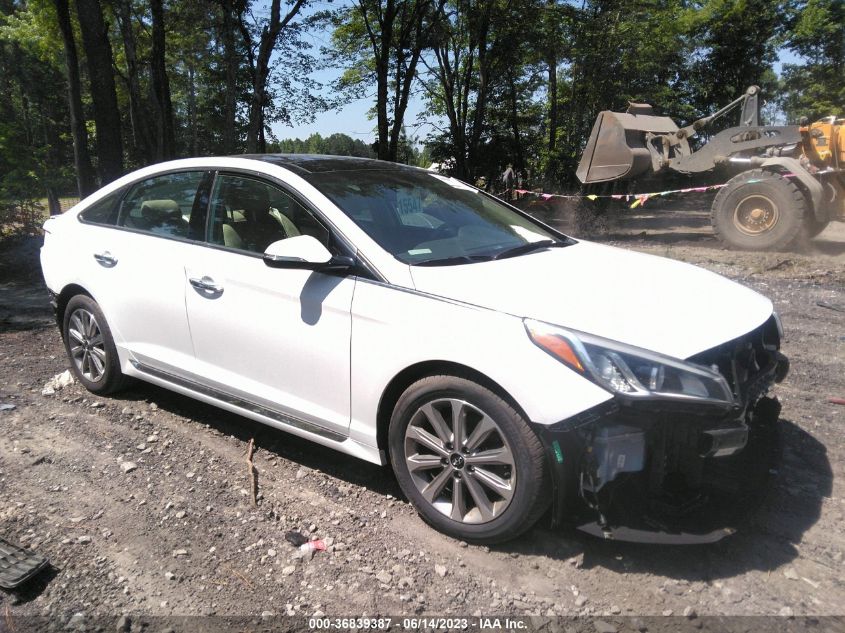 2016 HYUNDAI SONATA 2.4L LIMITED - 5NPE34AF5GH342144