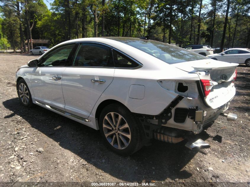 2016 HYUNDAI SONATA 2.4L LIMITED - 5NPE34AF5GH342144