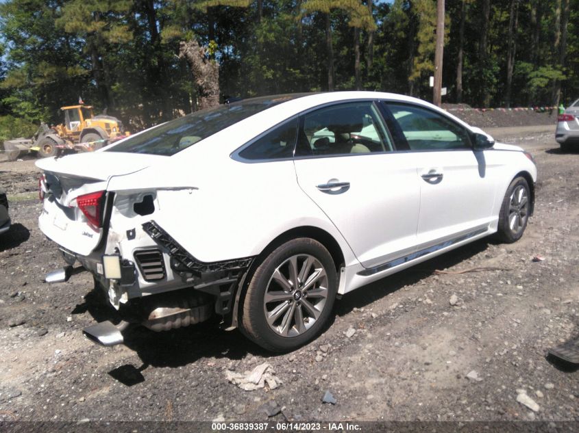 2016 HYUNDAI SONATA 2.4L LIMITED - 5NPE34AF5GH342144