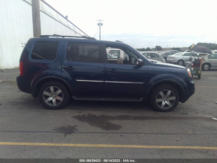 2015 HONDA PILOT TOURING - 5FNYF4H9XFB006510
