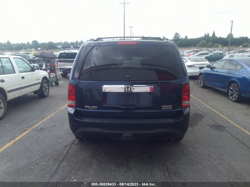 2015 HONDA PILOT TOURING - 5FNYF4H9XFB006510
