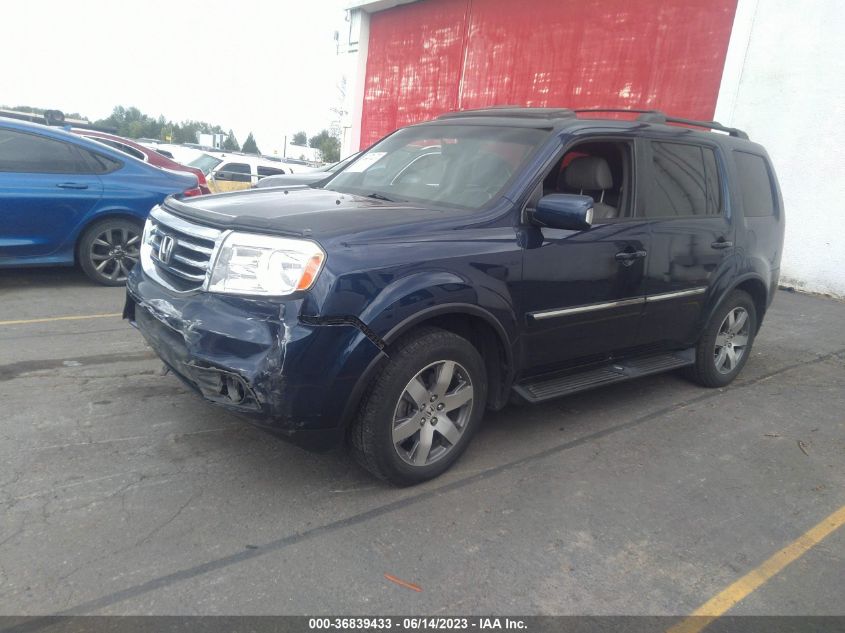 2015 HONDA PILOT TOURING - 5FNYF4H9XFB006510