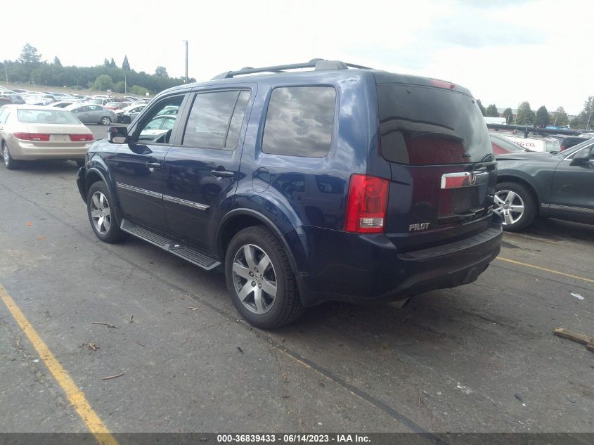 2015 HONDA PILOT TOURING - 5FNYF4H9XFB006510