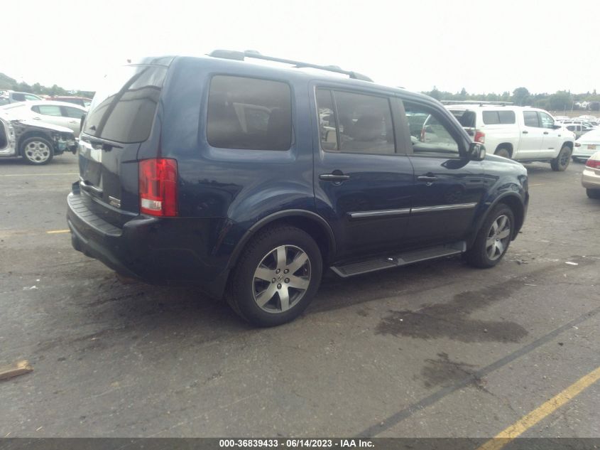 2015 HONDA PILOT TOURING - 5FNYF4H9XFB006510