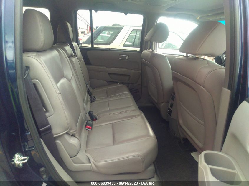 2015 HONDA PILOT TOURING - 5FNYF4H9XFB006510