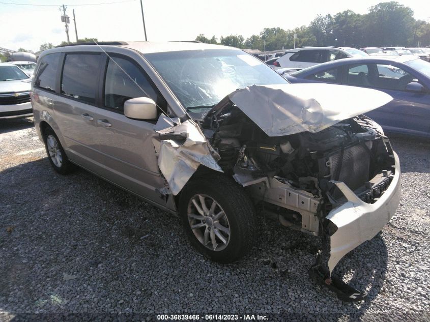 2014 DODGE GRAND CARAVAN SXT - 2C4RDGCG9ER389795