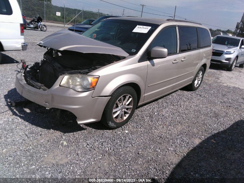 2014 DODGE GRAND CARAVAN SXT - 2C4RDGCG9ER389795