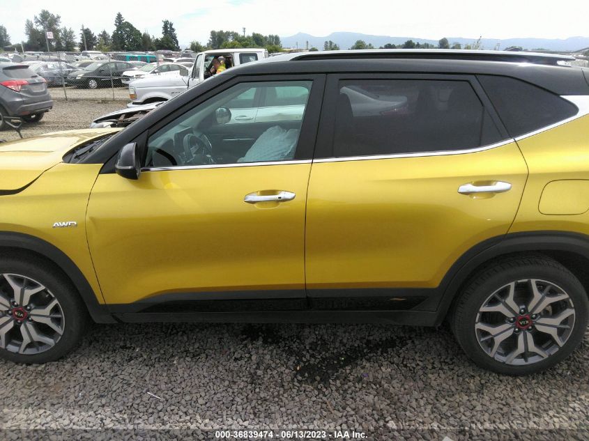 2021 KIA SELTOS SX - KNDETCA25M7127919