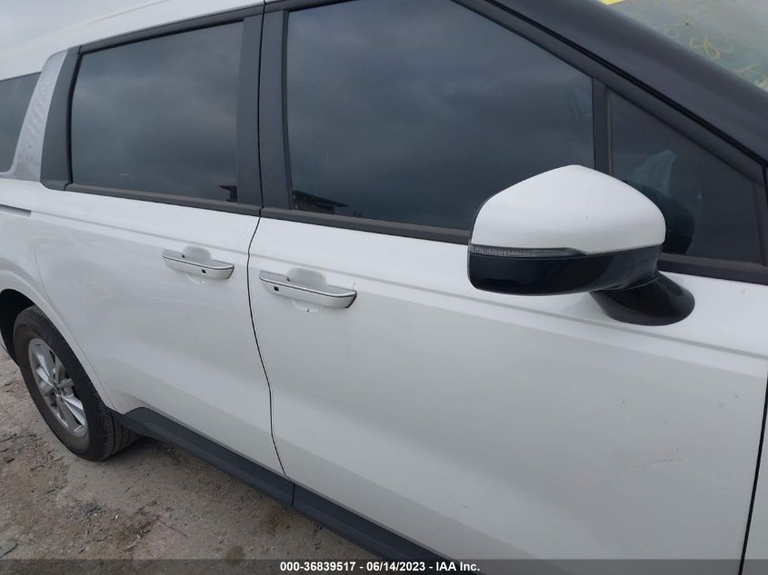 2022 KIA CARNIVAL LXS KNDNB4H39N6180802