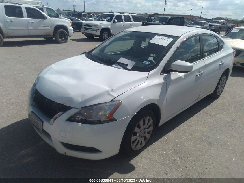 2015 NISSAN SENTRA SR/SL/S/SV/FE+ S - 3N1AB7AP1FY245703