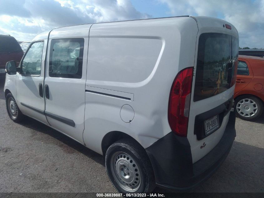 2017 RAM PROMASTER CITY CARGO VAN TRADESMAN ZFBERFAB2H6G60926