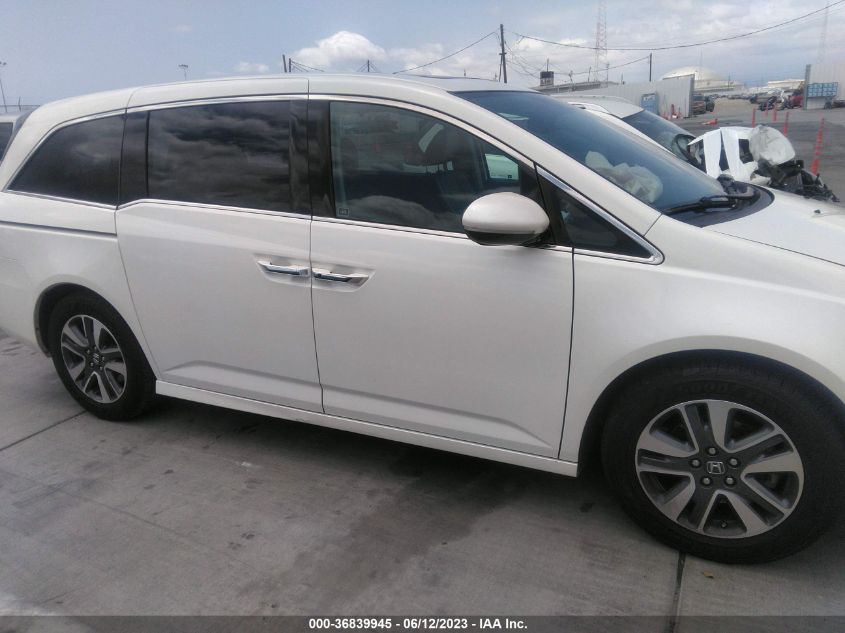 2017 HONDA ODYSSEY TOURING - 5FNRL5H97HB008088
