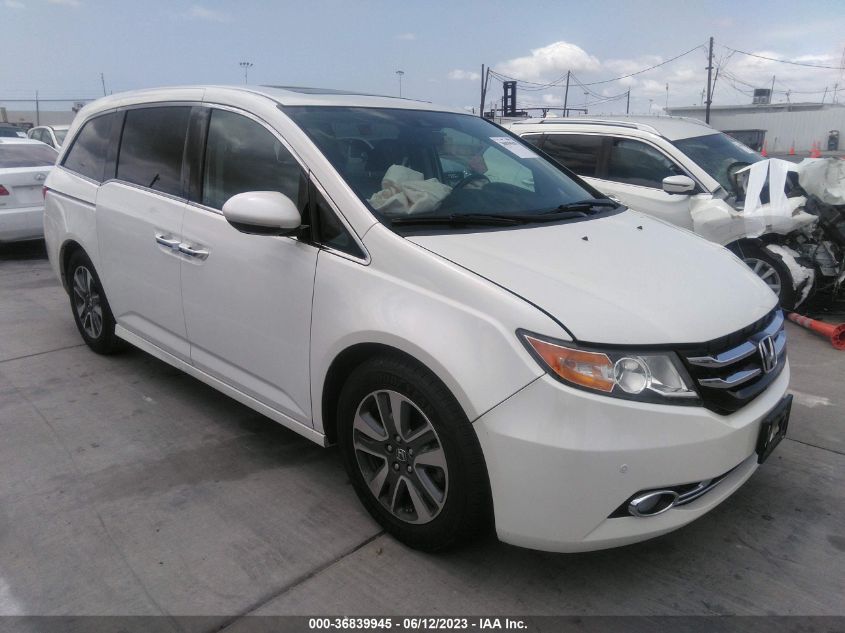 2017 HONDA ODYSSEY TOURING - 5FNRL5H97HB008088