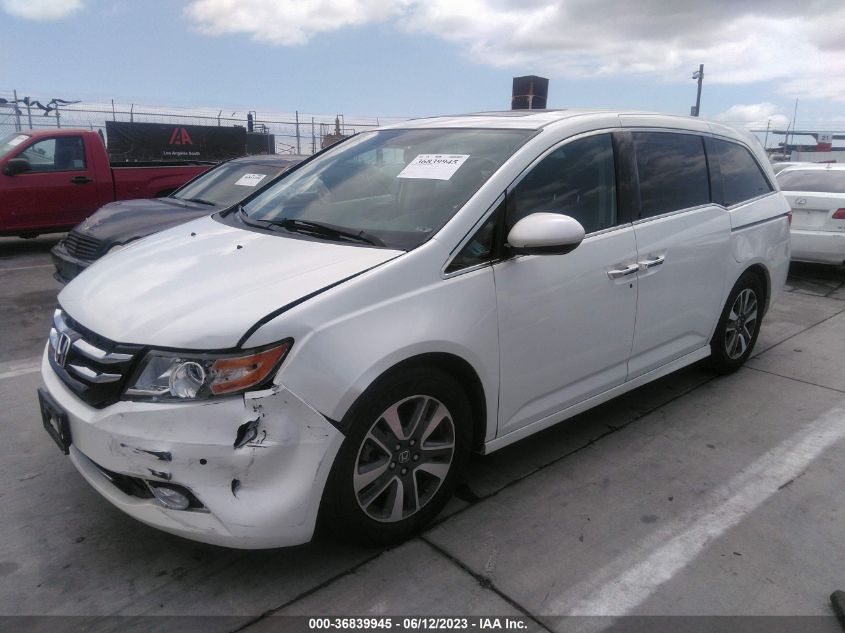2017 HONDA ODYSSEY TOURING - 5FNRL5H97HB008088