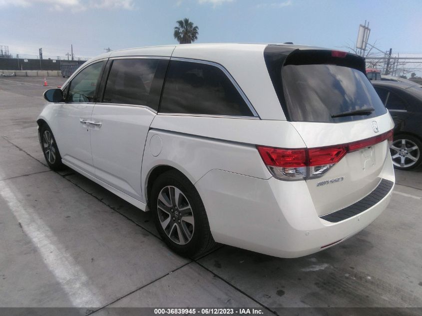 2017 HONDA ODYSSEY TOURING - 5FNRL5H97HB008088