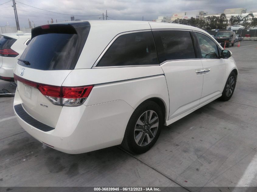 2017 HONDA ODYSSEY TOURING - 5FNRL5H97HB008088