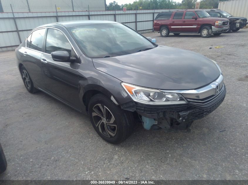 2017 HONDA ACCORD SEDAN LX - 1HGCR2F33HA039043