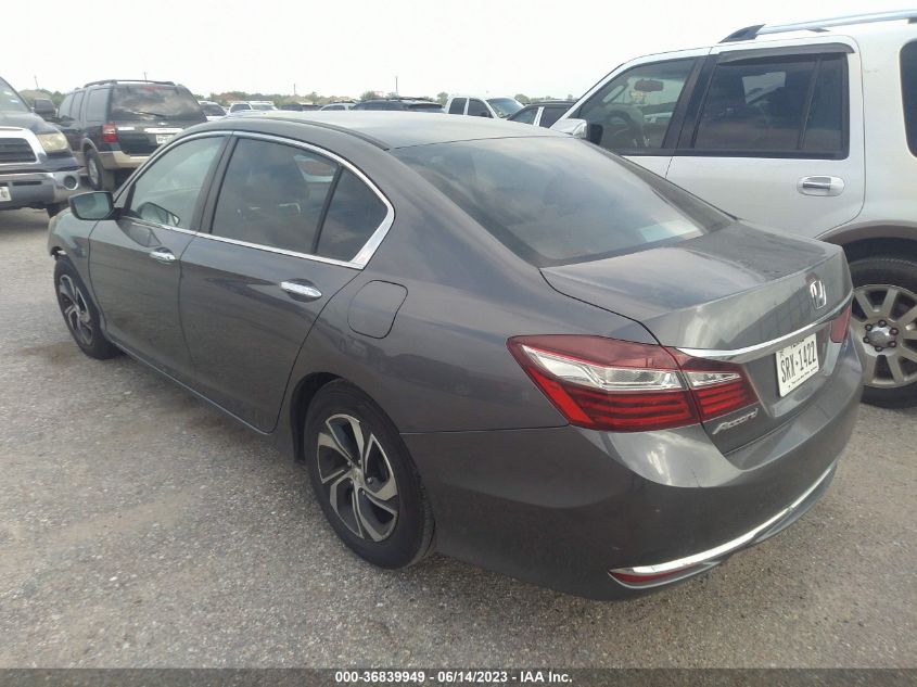 2017 HONDA ACCORD SEDAN LX - 1HGCR2F33HA039043