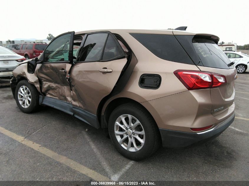 2018 CHEVROLET EQUINOX LS - 2GNAXHEV6J6313024