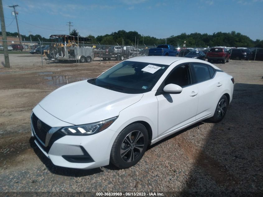 2021 NISSAN SENTRA SV - 3N1AB8CV0MY236571