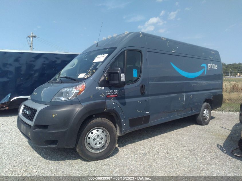 2019 RAM PROMASTER CARGO VAN - 3C6URVJG4KE558421