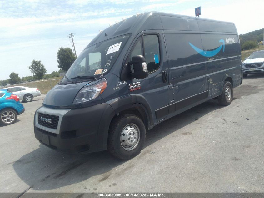 2019 RAM PROMASTER CARGO VAN - 3C6URVJG6KE556170