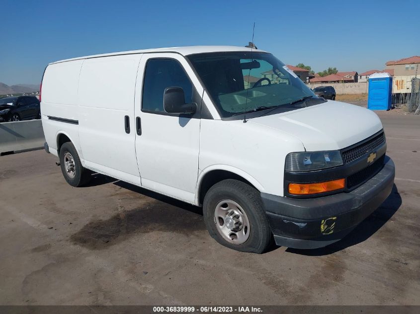 2019 CHEVROLET EXPRESS CARGO VAN - 1GCWGAFG2K1176545