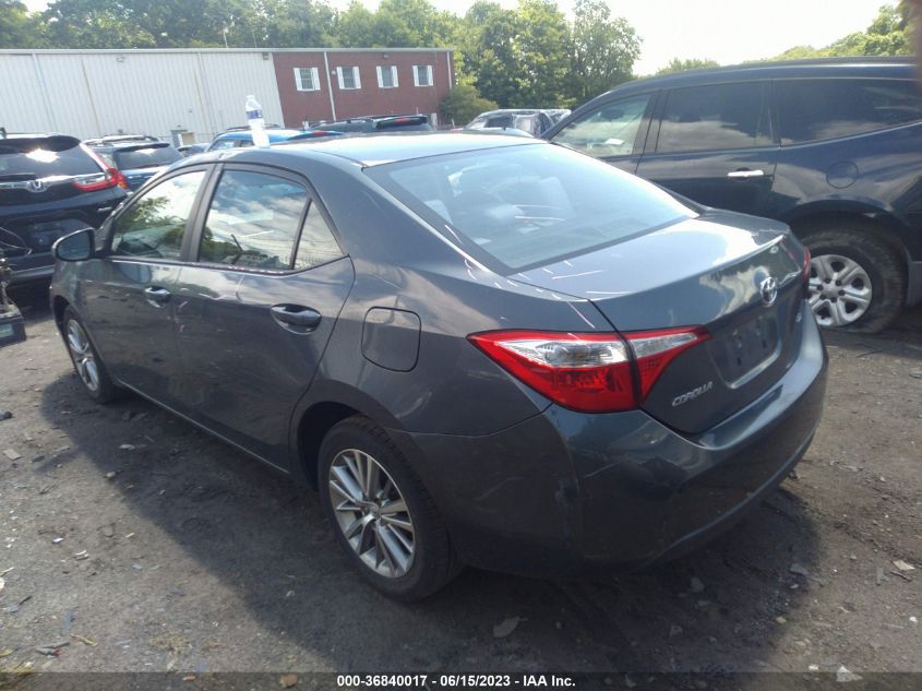 2014 TOYOTA COROLLA L/LE/LE PLS/PRM/S/S PLS - 2T1BURHEXEC194311