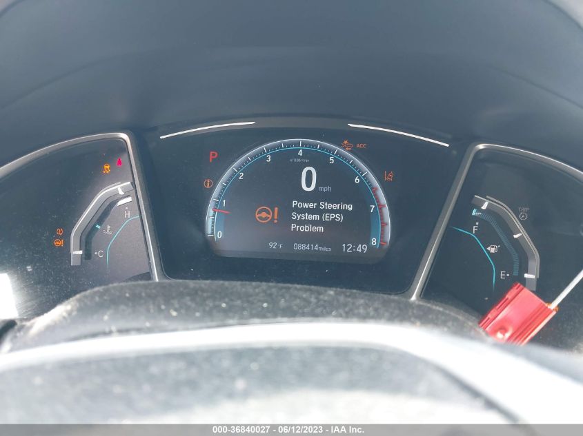 2020 HONDA CIVIC SEDAN EX - 19XFC1F31LE004742