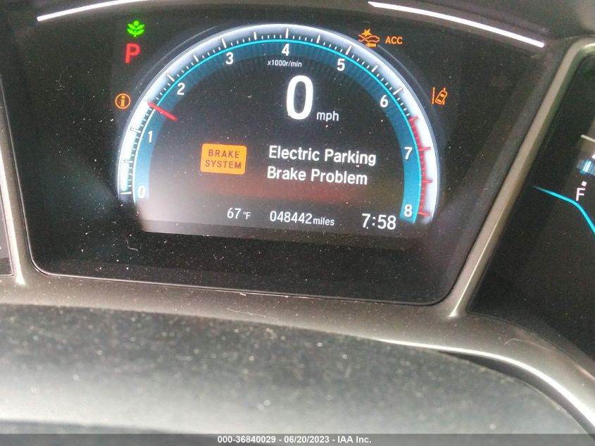 2017 HONDA CIVIC SEDAN EX-L - 19XFC1F85HE010515
